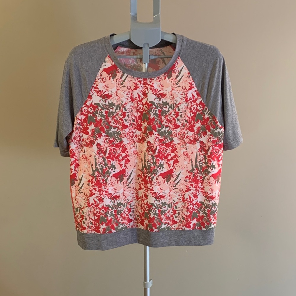 LOLE gray and Pink Women's Top size large